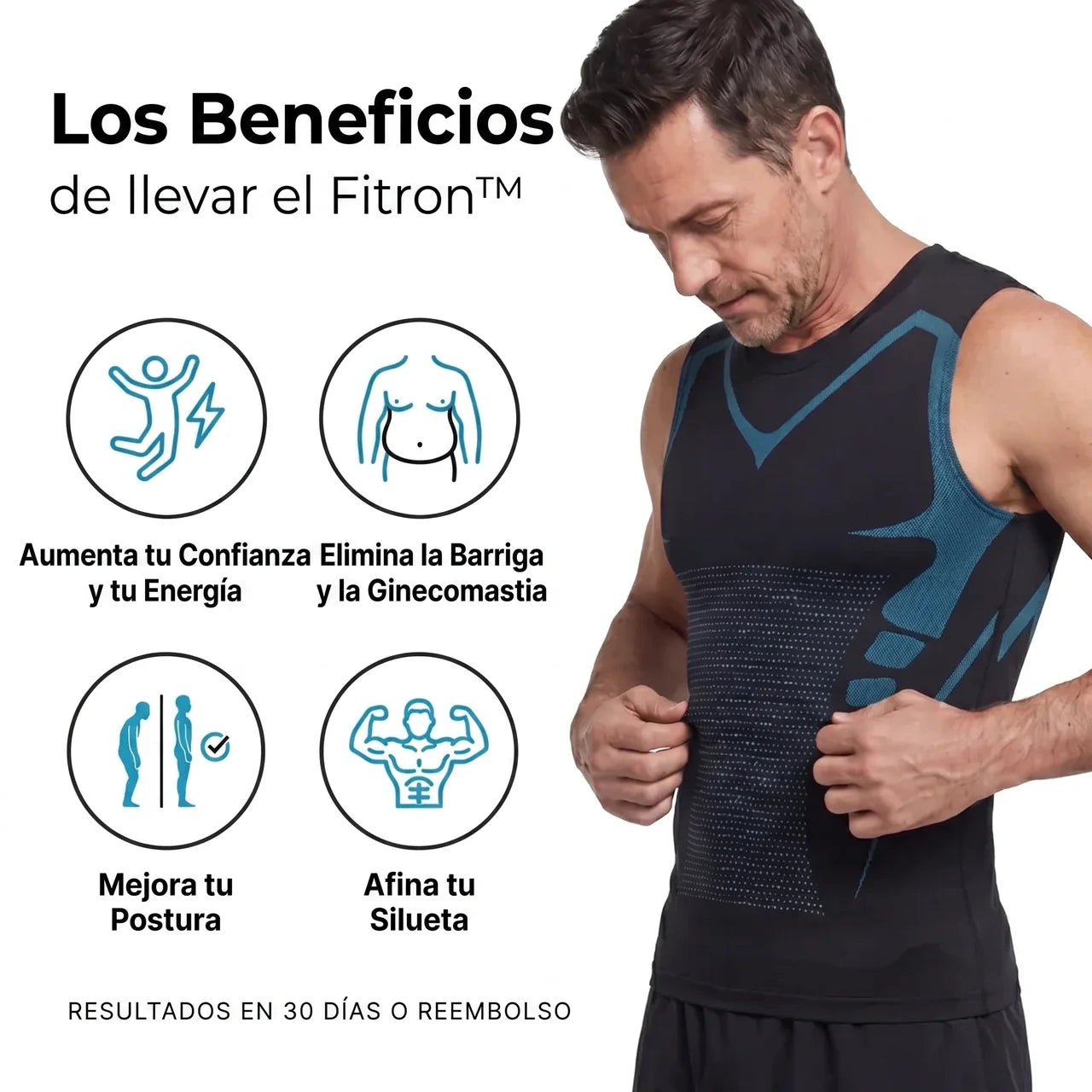 Fitron™ | Camiseta de Compresión Moldeadora